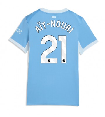 Manchester City Rayan Ait-Nouri #21 Replika Hemmatröja Damer 2026-27 Kortärmad